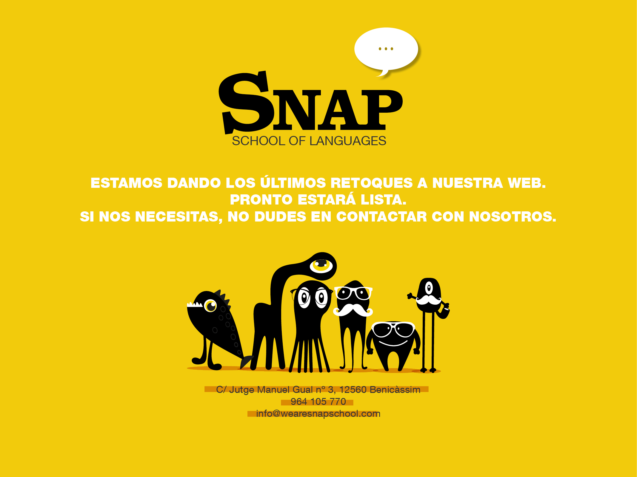 SNAP School of Languages - Página en Construcción